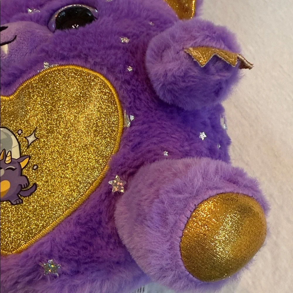 Zuru Rainbocorns Monstercorn Purple Plush Surprise Toy Howlie the Werewolf